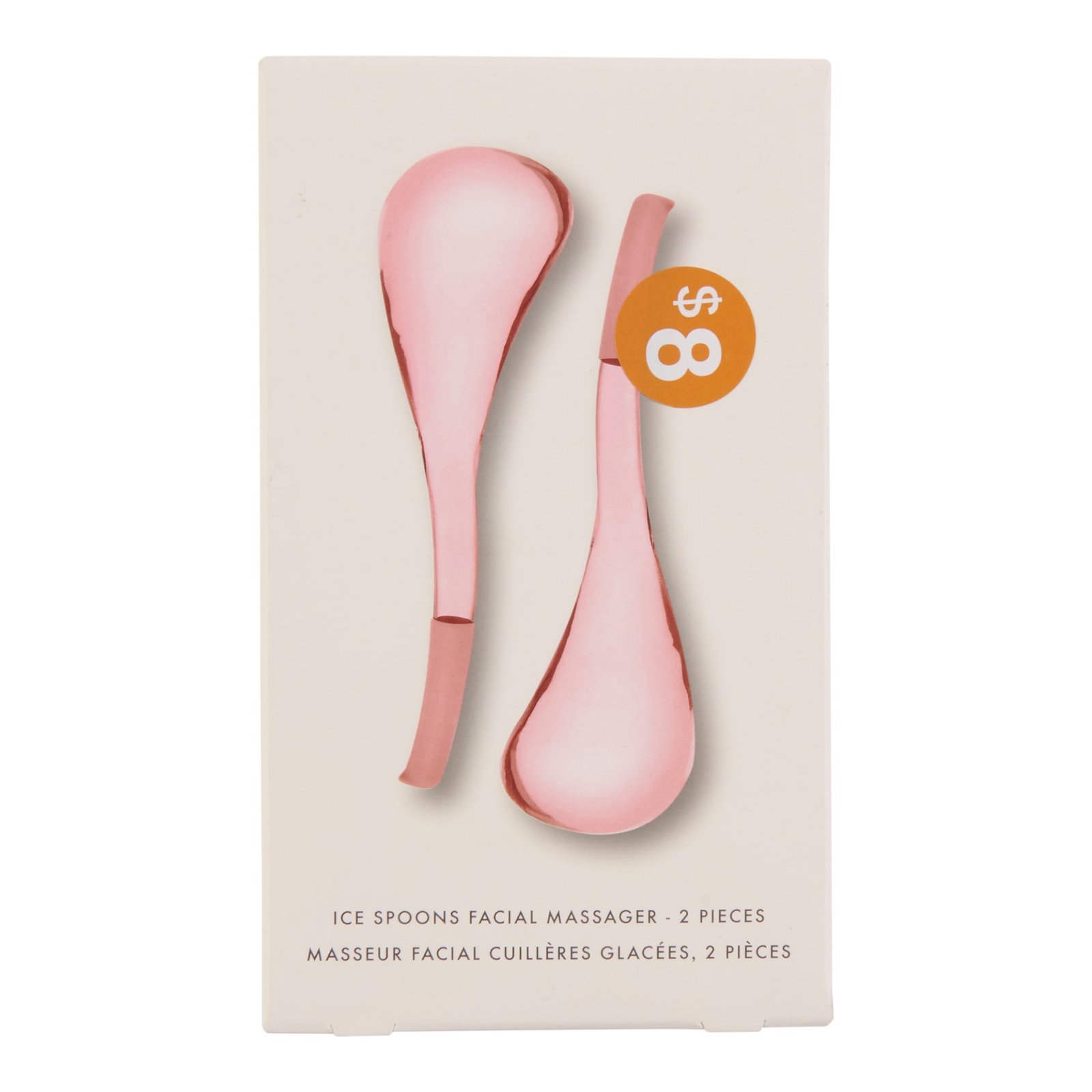 Iced Spoon Face Massager, 2-Piece