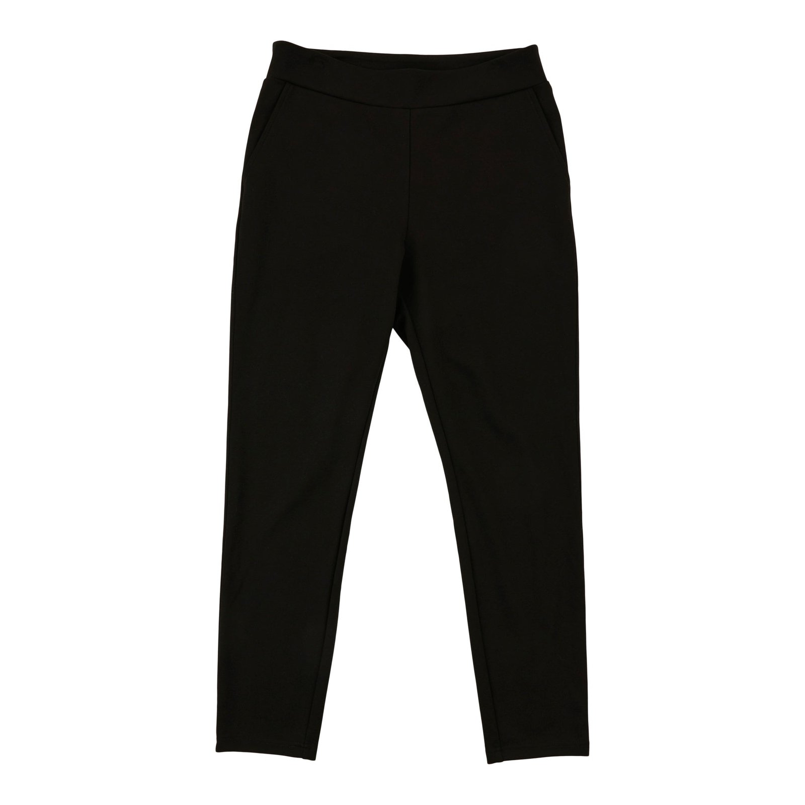 lily morgan Women's Petite Perfect Ponte Pants, Black