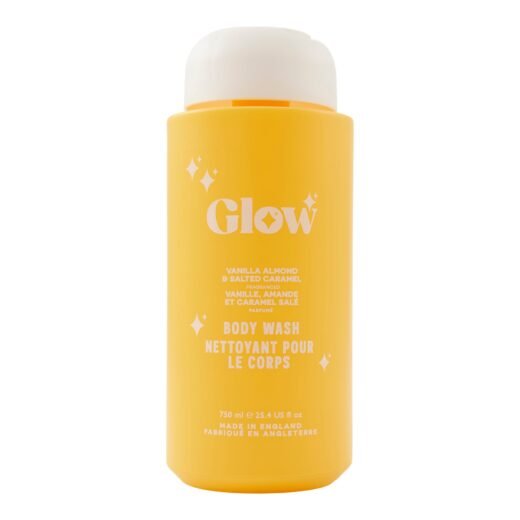 Glow Body Wash, Vanilla Almond, 750 ml