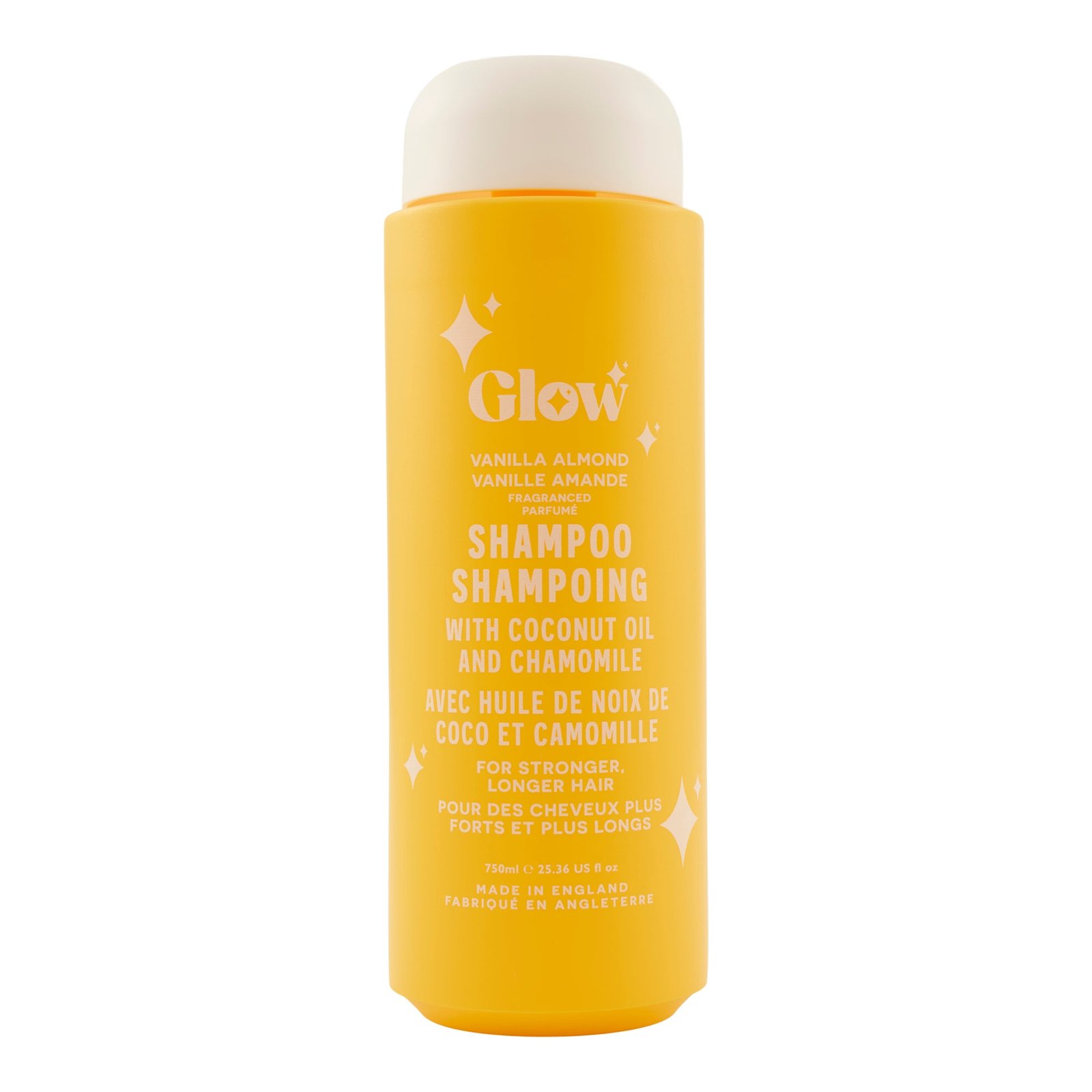 Glow Hair Shampoo, Vanilla Almond, 750 ml
