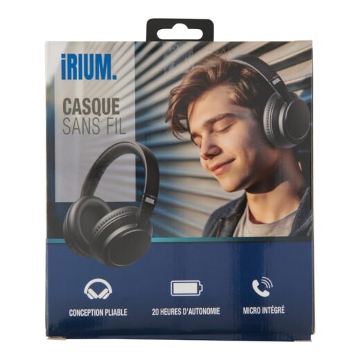 Over-Ear Wireless Headphones, Black