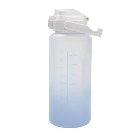 Time Of Day Bottle, Blue, 64-oz