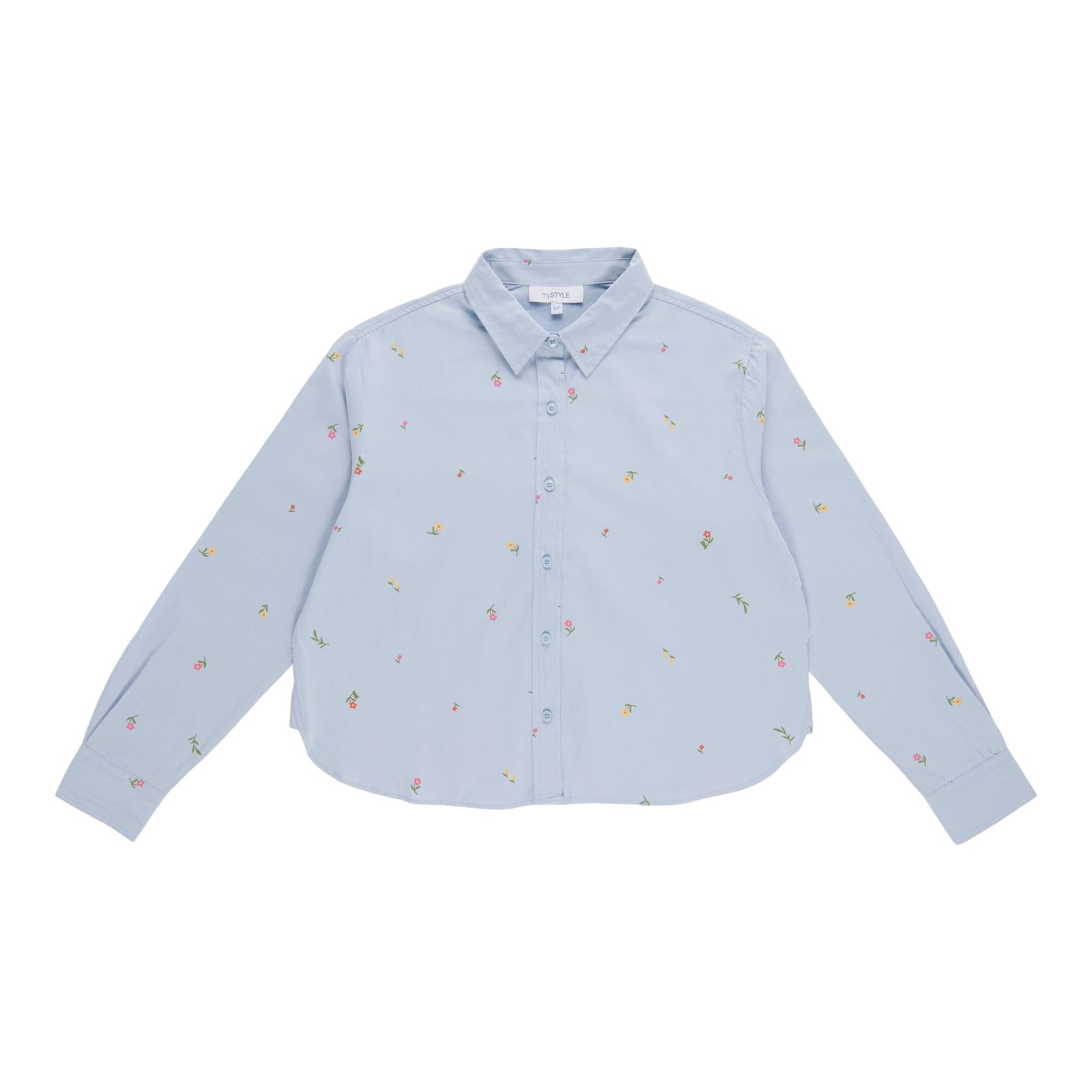 mySTYLE Women’s Printed Cropped Shirt