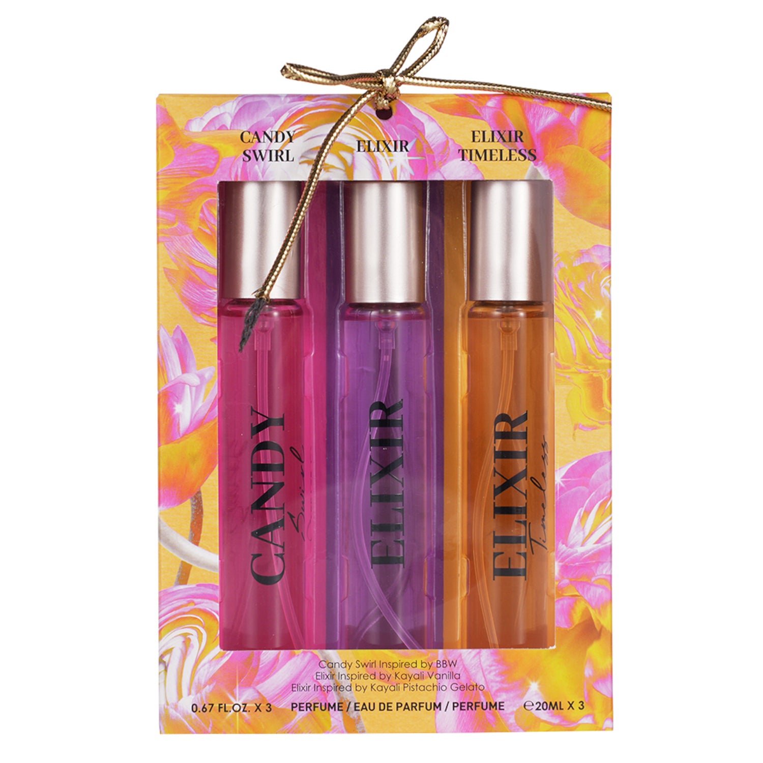 Fragrance Set, 3-Pack, Assorted