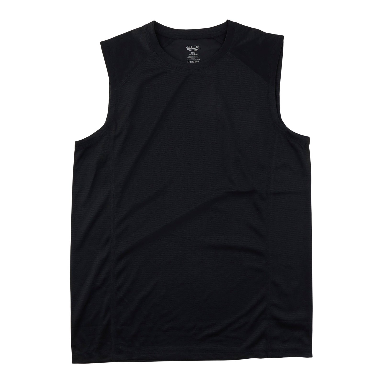 ACX Active Men's Crew Neck Muscle Tank Top