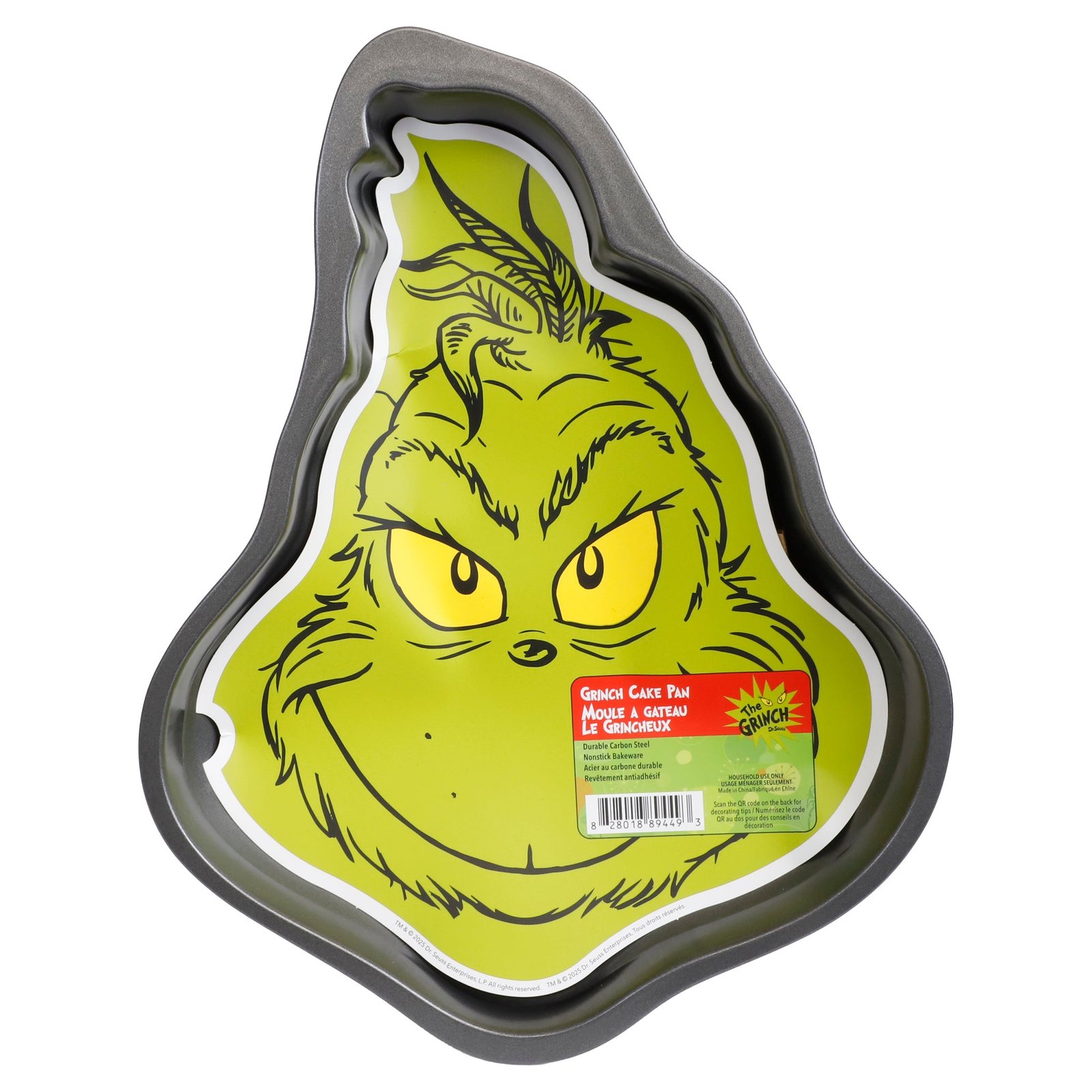 Grinch Cake Pan Mold, 9-in x 12-in, 2-in.