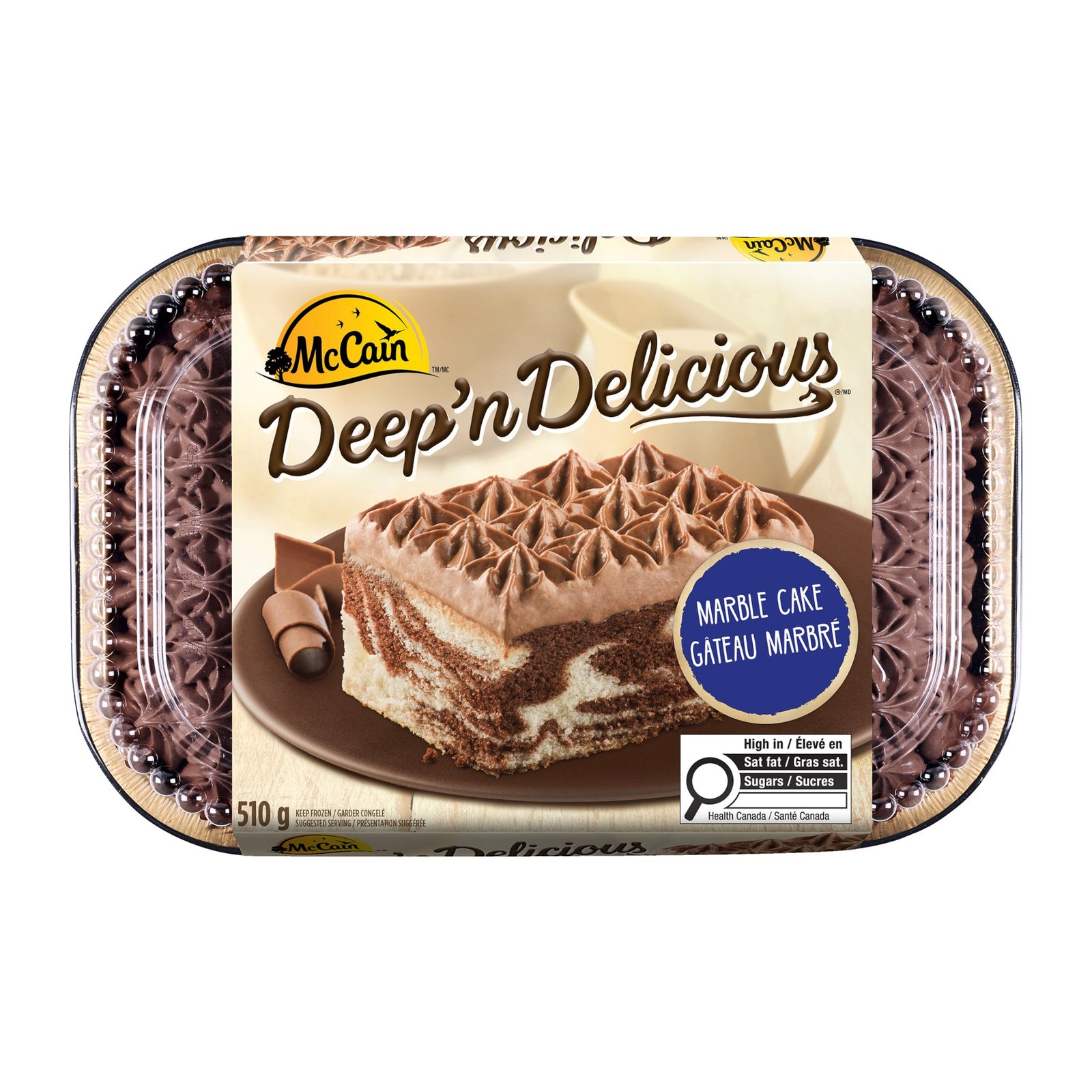 McCain Deep'n Delicious Marble Cake, 510 g