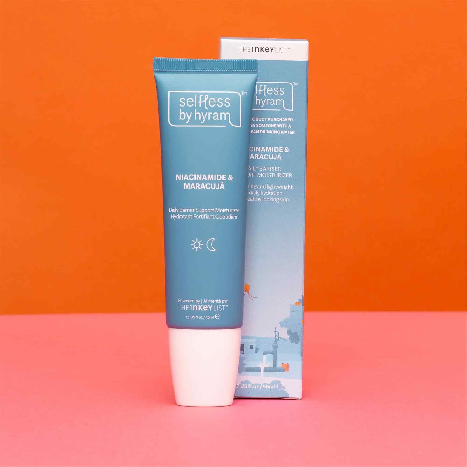 Selfless by Hyram Niacinamide & Maracujá Daily Barrier Support Moisturizer, 50 ml