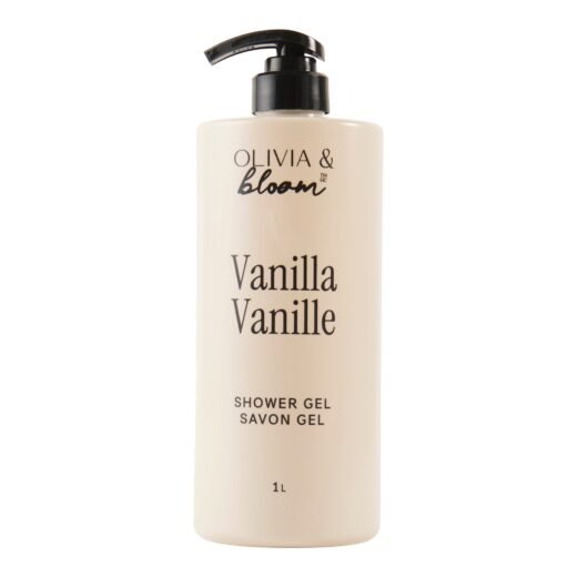 Olivia & bloom Shower Gel Vanilla, 1 L