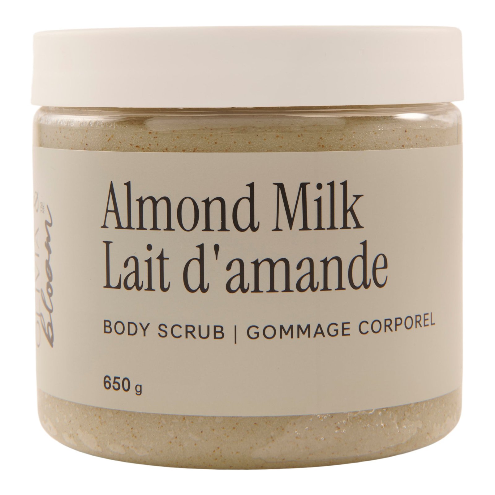 Olivia & Bloom Almond Milk Body Scrub, 650 g
