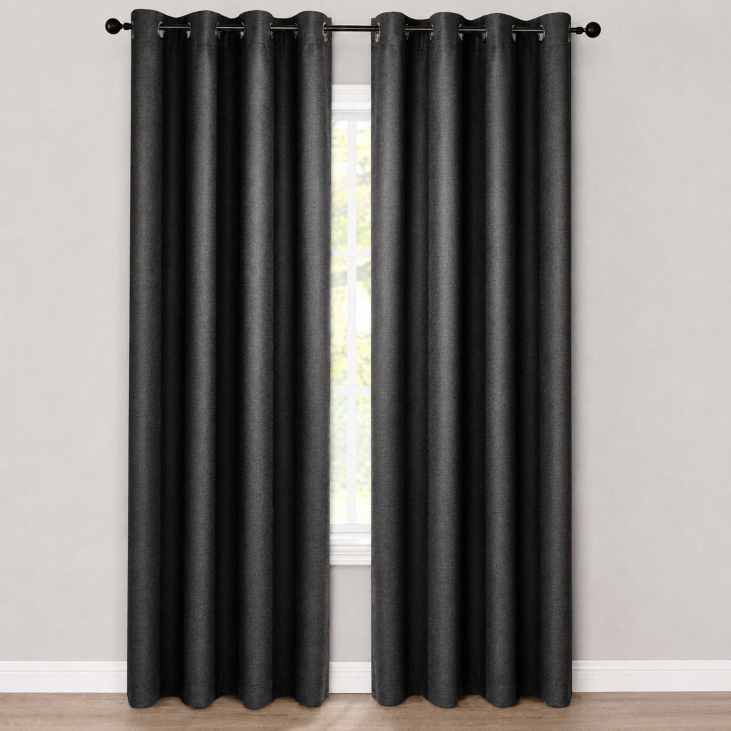 Room Darkening Curtain with Grommets, 52-in x 84-in.