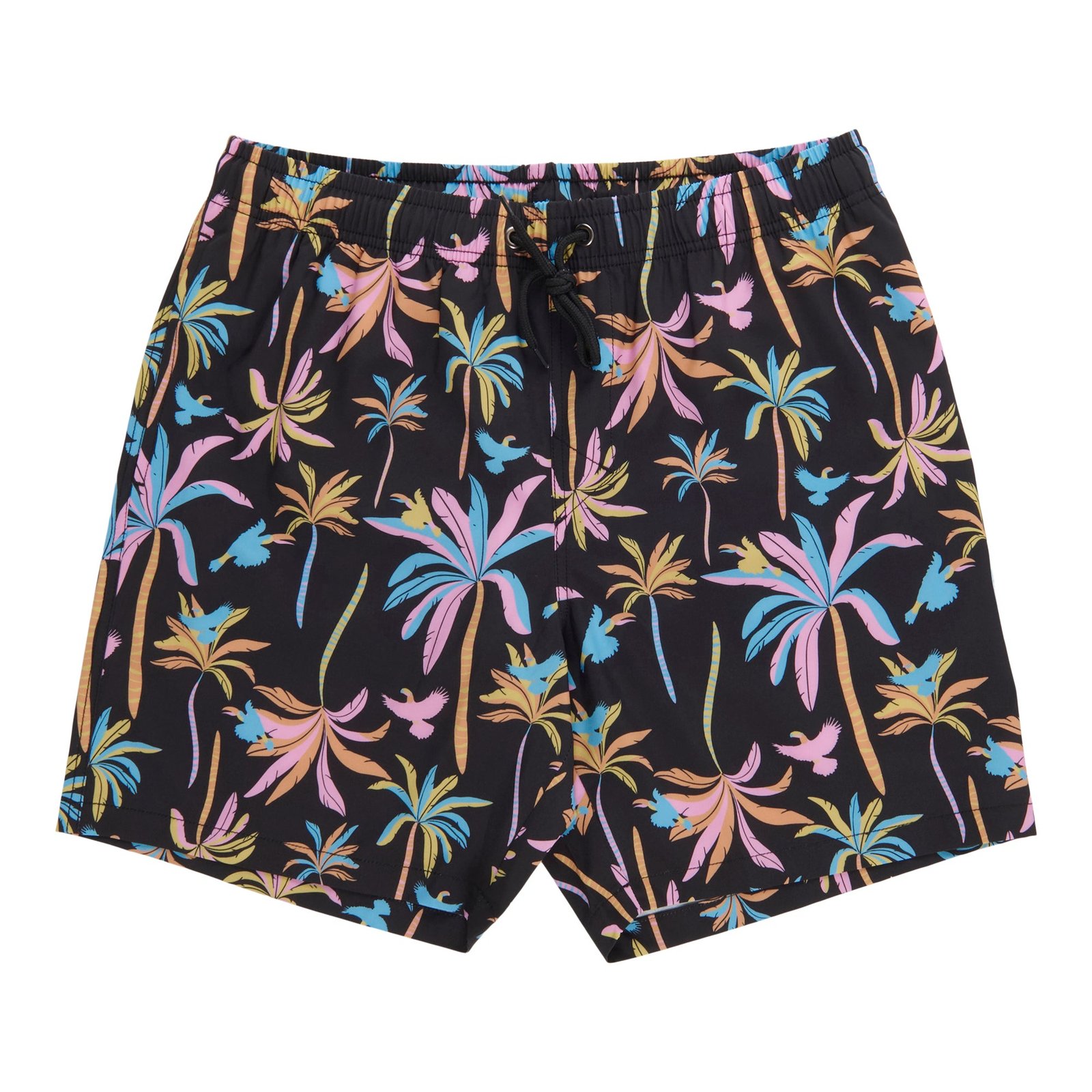 Men's Printed Stretch Swim Trunks