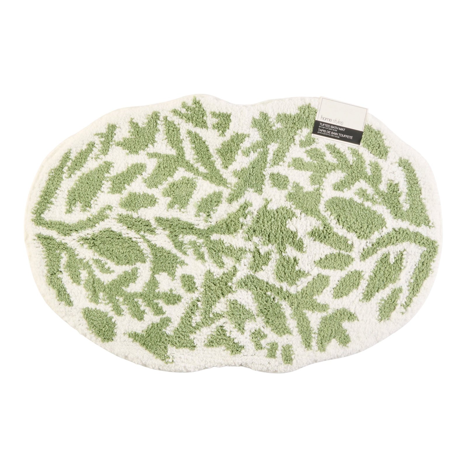HomeStyles Floral Tufted Bath Mat, 20-in x 30-in.