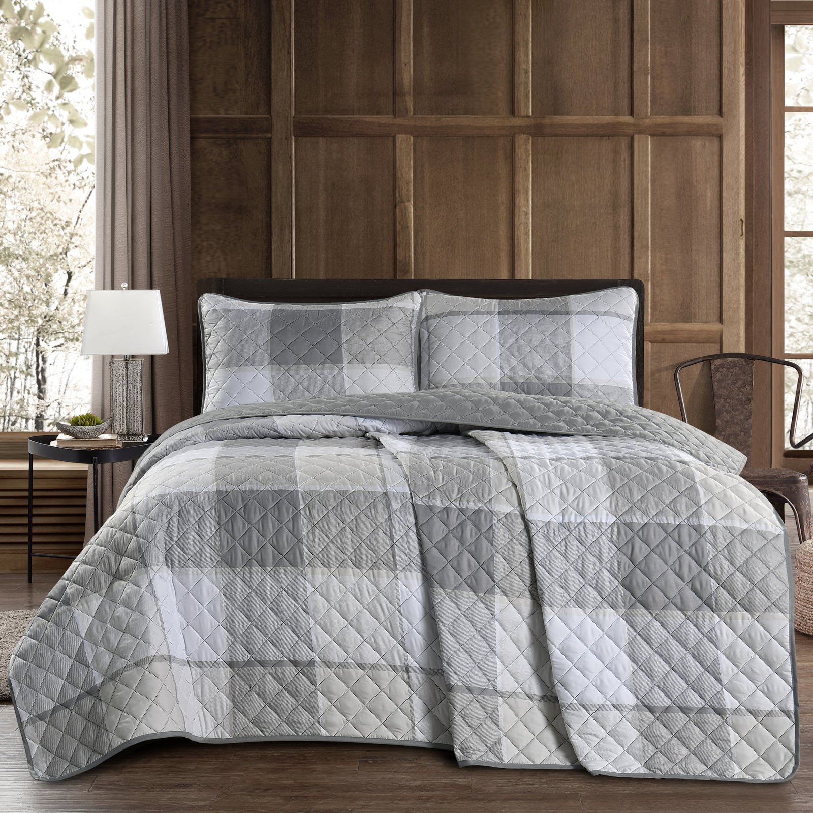 Coleman Quilt Set, King, 3 Piece