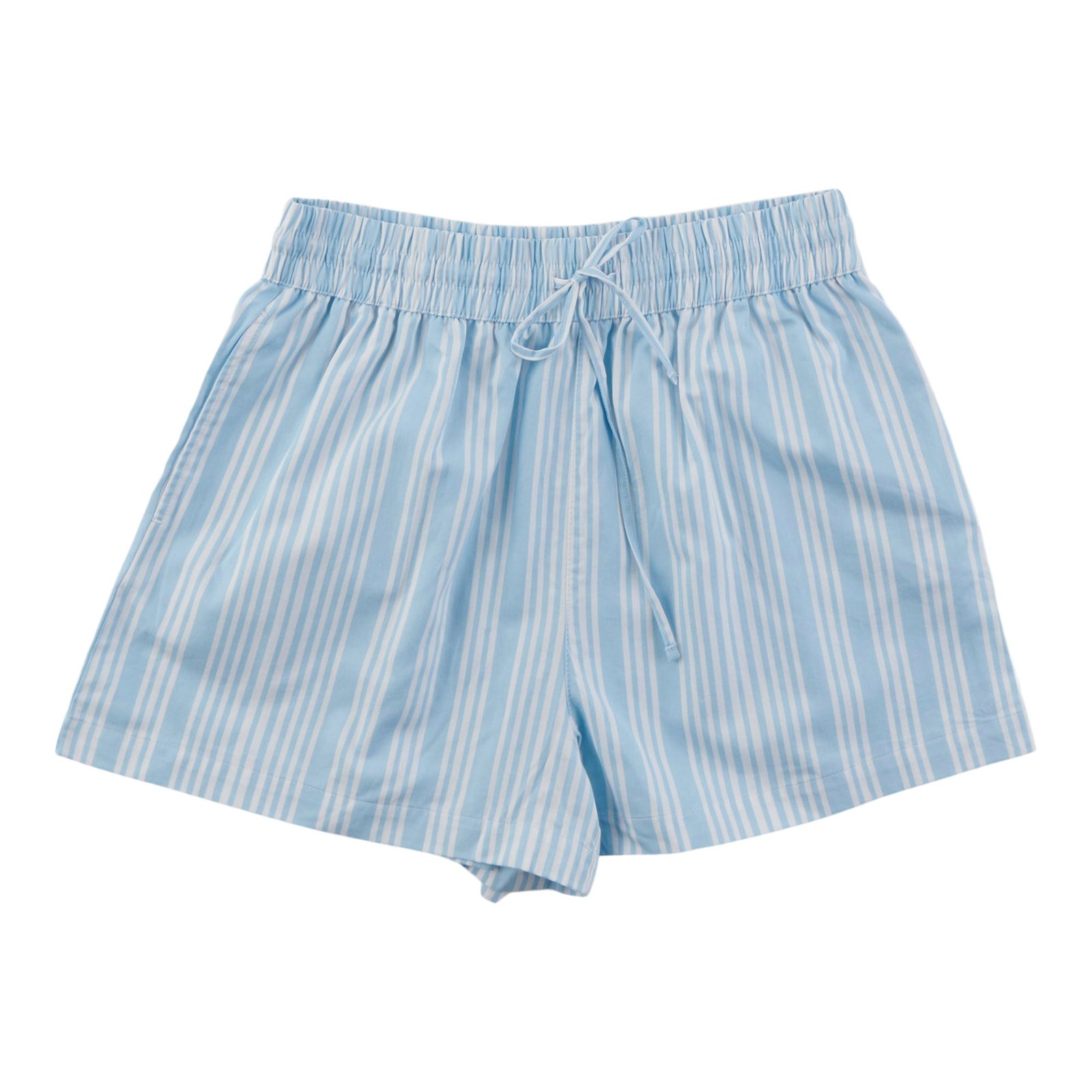 mySTYLE Women's Striped Poplin Shorts