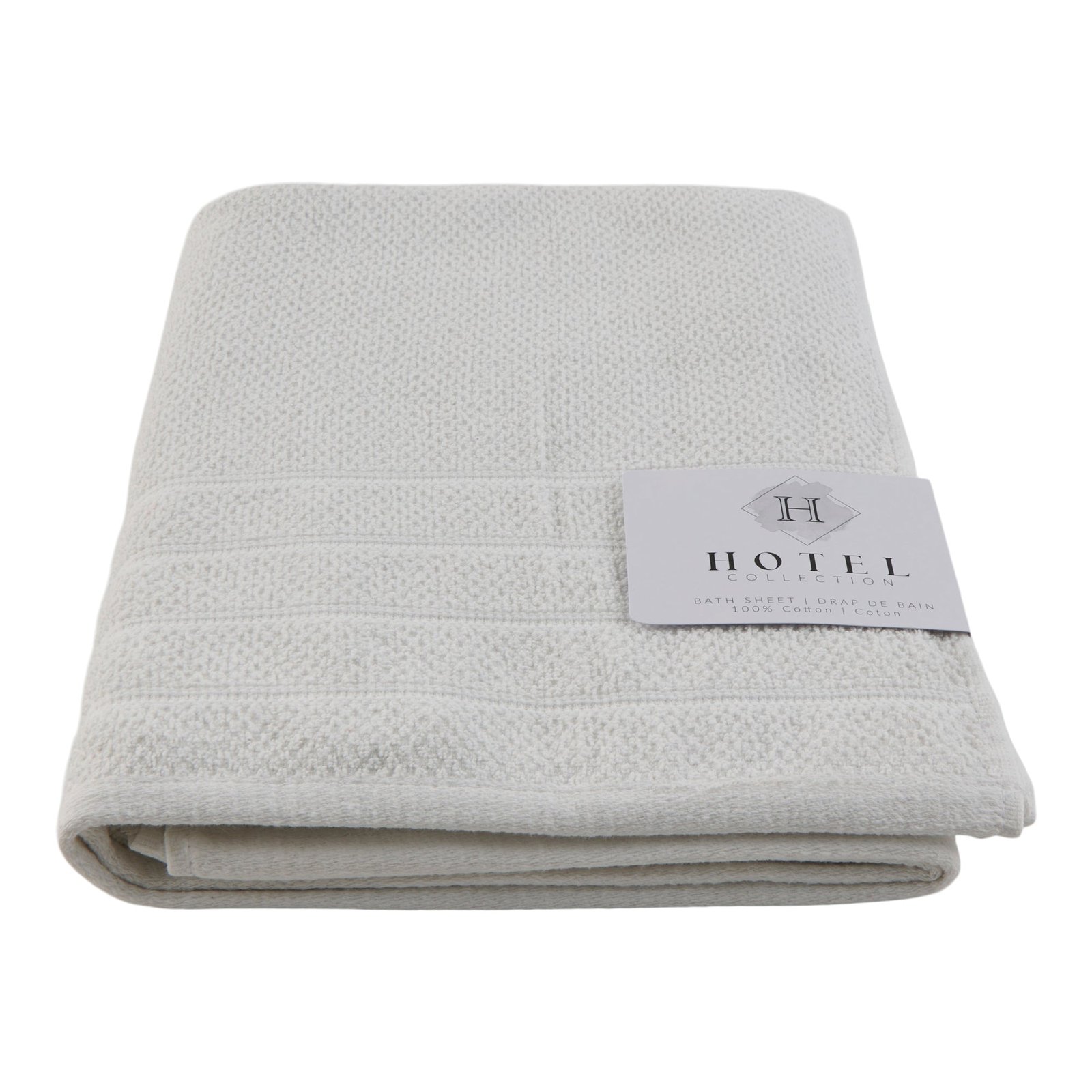Hotel Textured Bath Sheet, 34-in x 64-in.