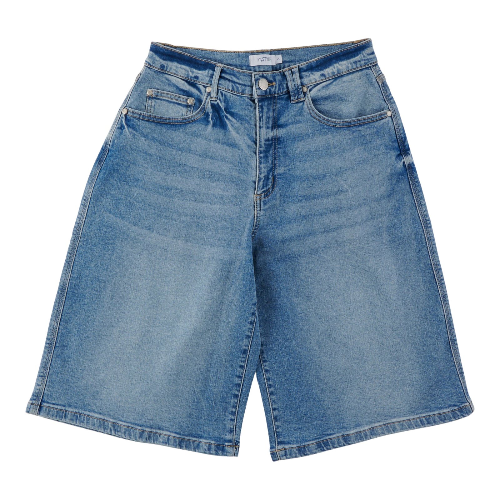 mySTYLE Women's Baggy Denim Shorts