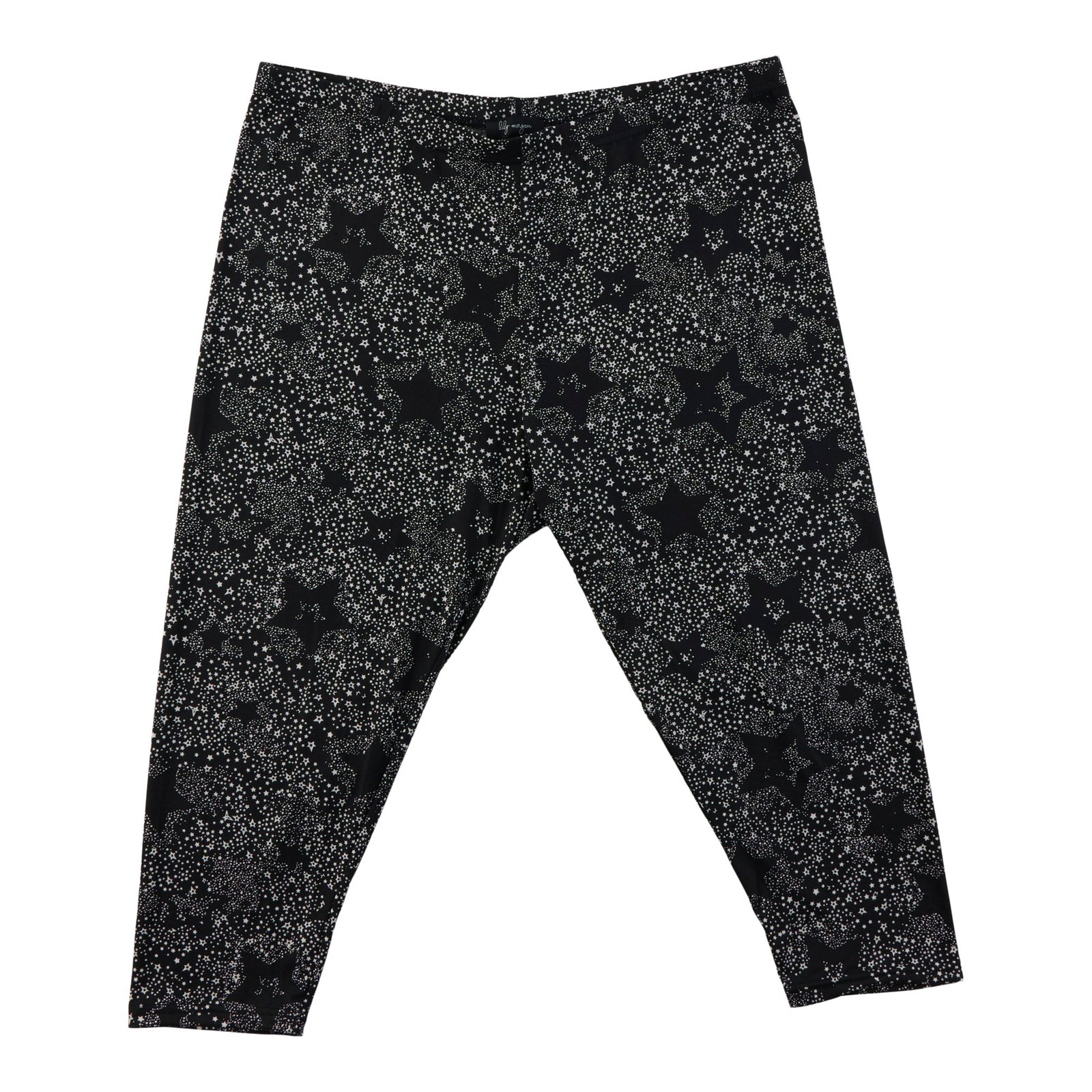 lily morgan Women's Plus Soft-Knit Capri Leggings