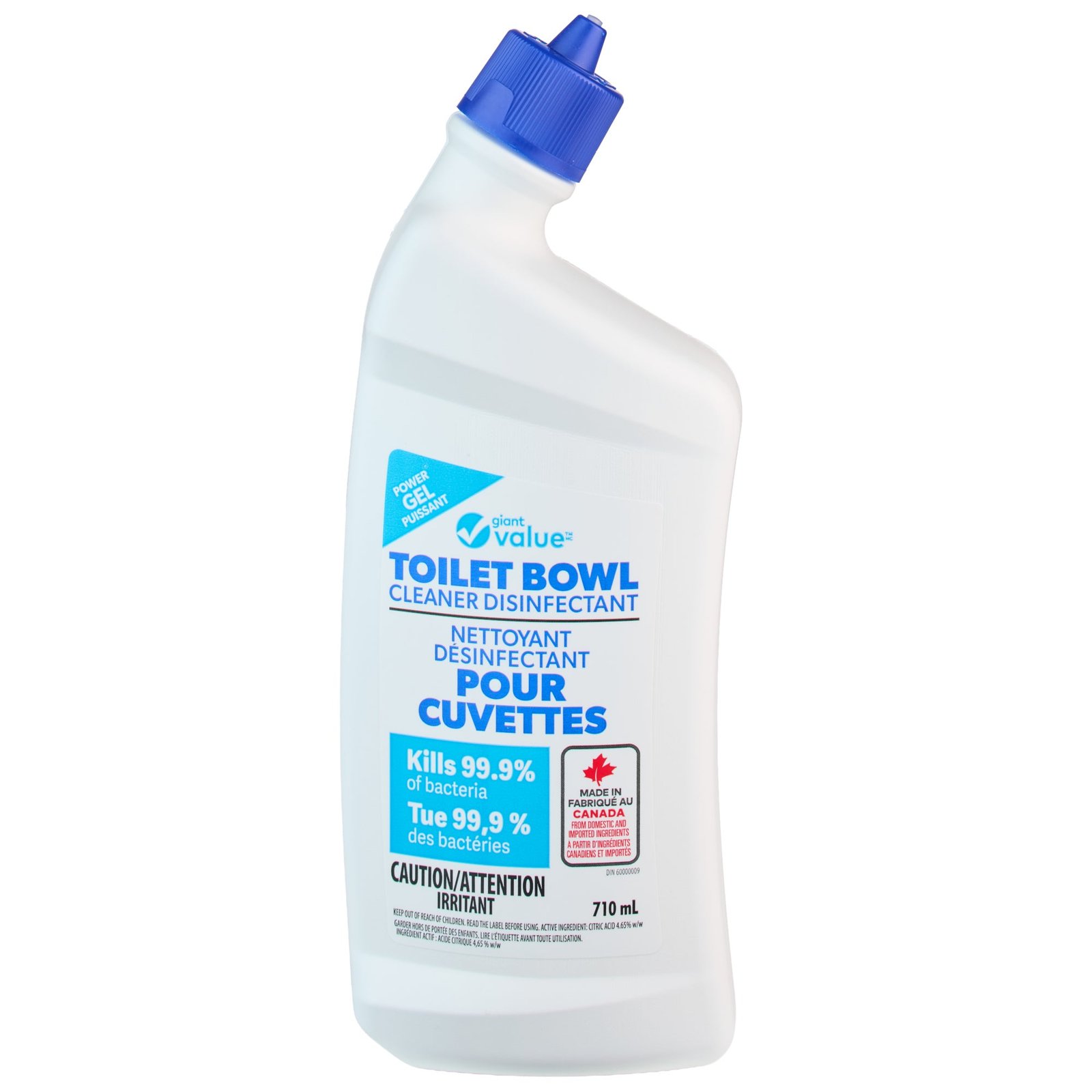 Giant Value Toilet Bowl Cleaner, 710 ml