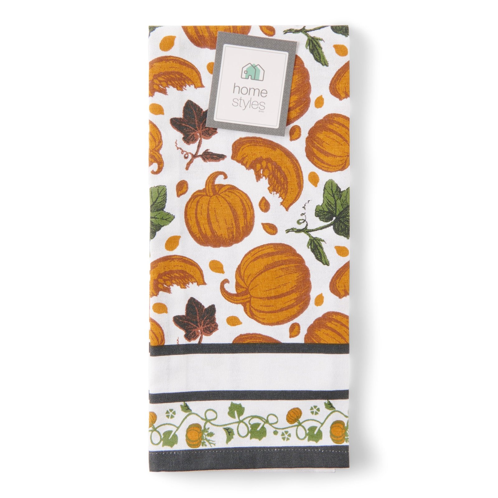 HomeStyles Golden Harvest Tea Towel, 18-in x 28-in.