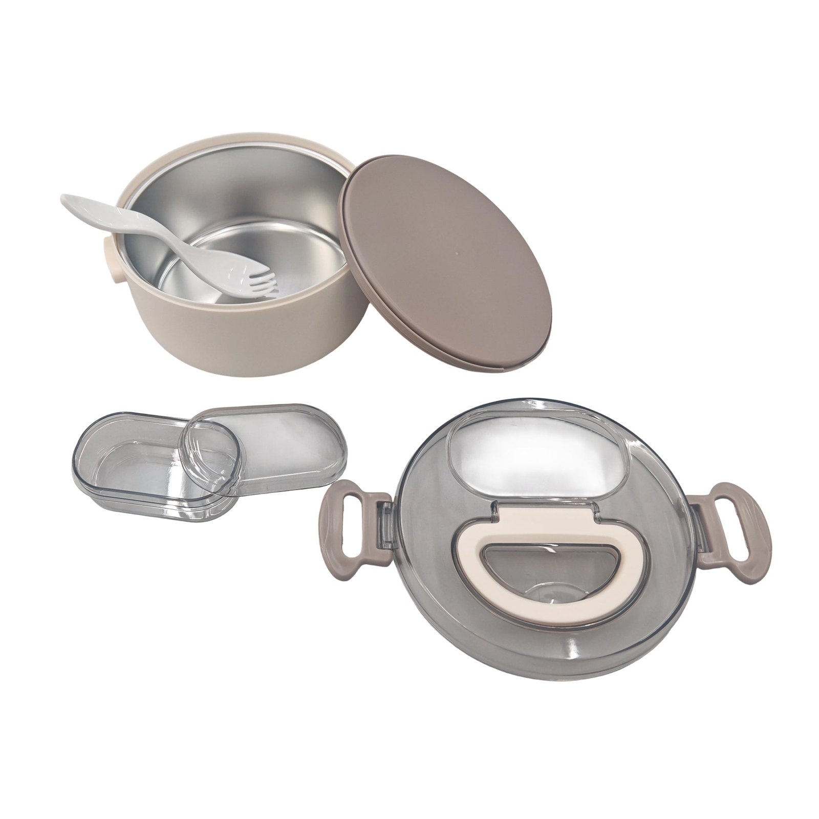Round Bento Lunch Box, 4 Piece