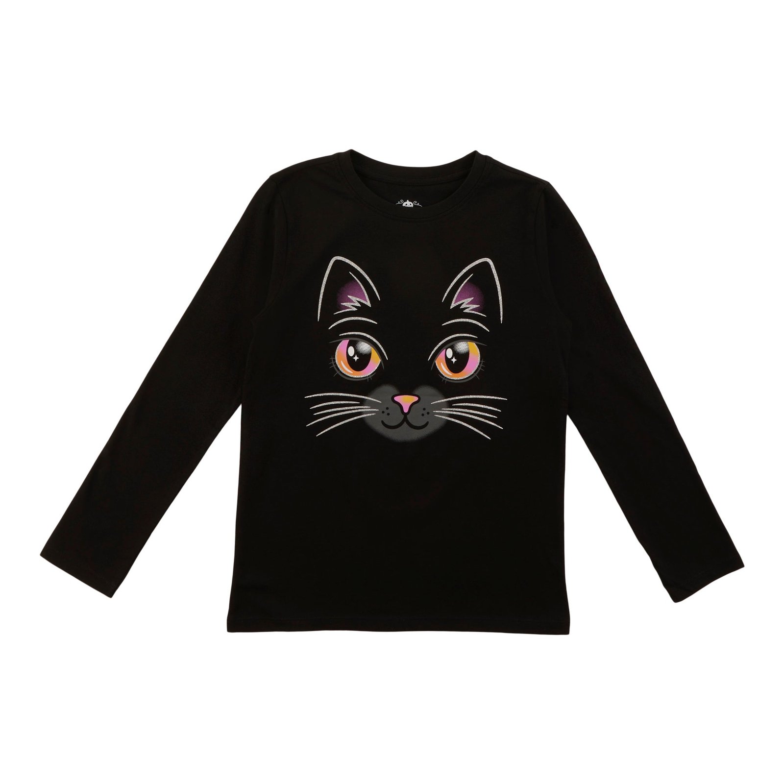 Girls' Novelty Printed Long Sleeve T-Shirt