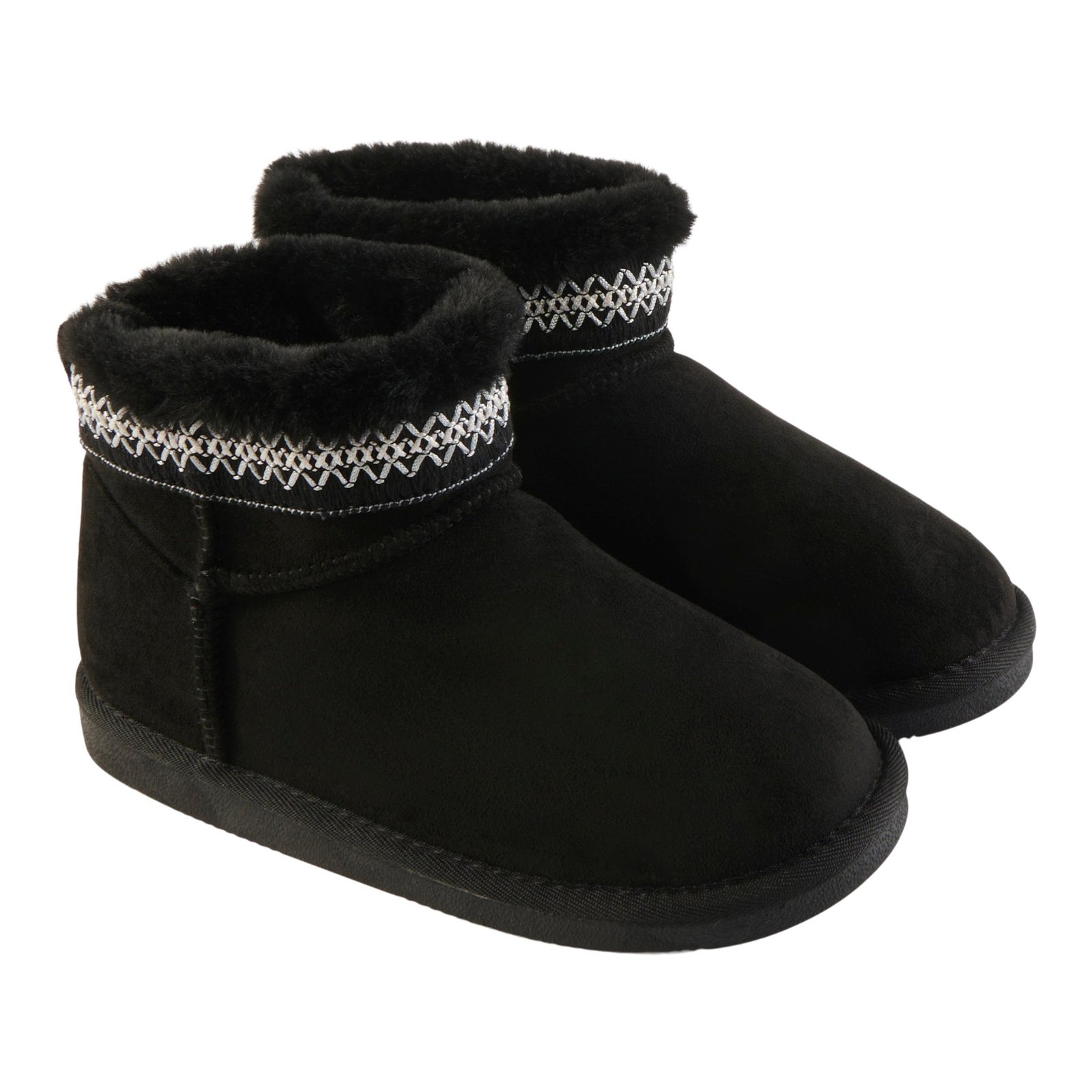 BELLA & BIRDIE Girls' Embroidered Yuggy Boots