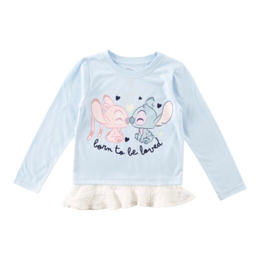Toddler Girls' Licensed Printed Long Sleeve T-Shirt