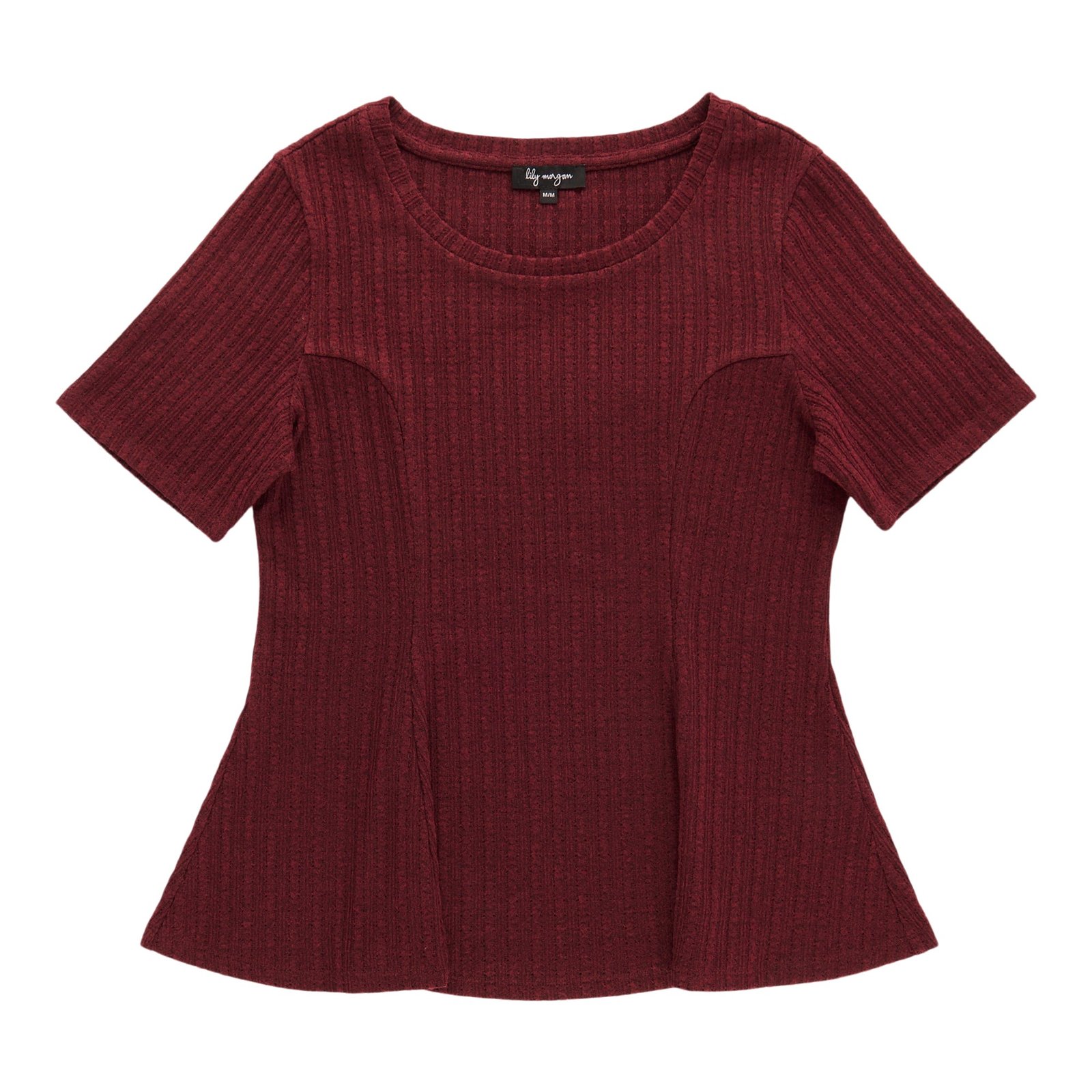 lily morgan Women's Peplum Top