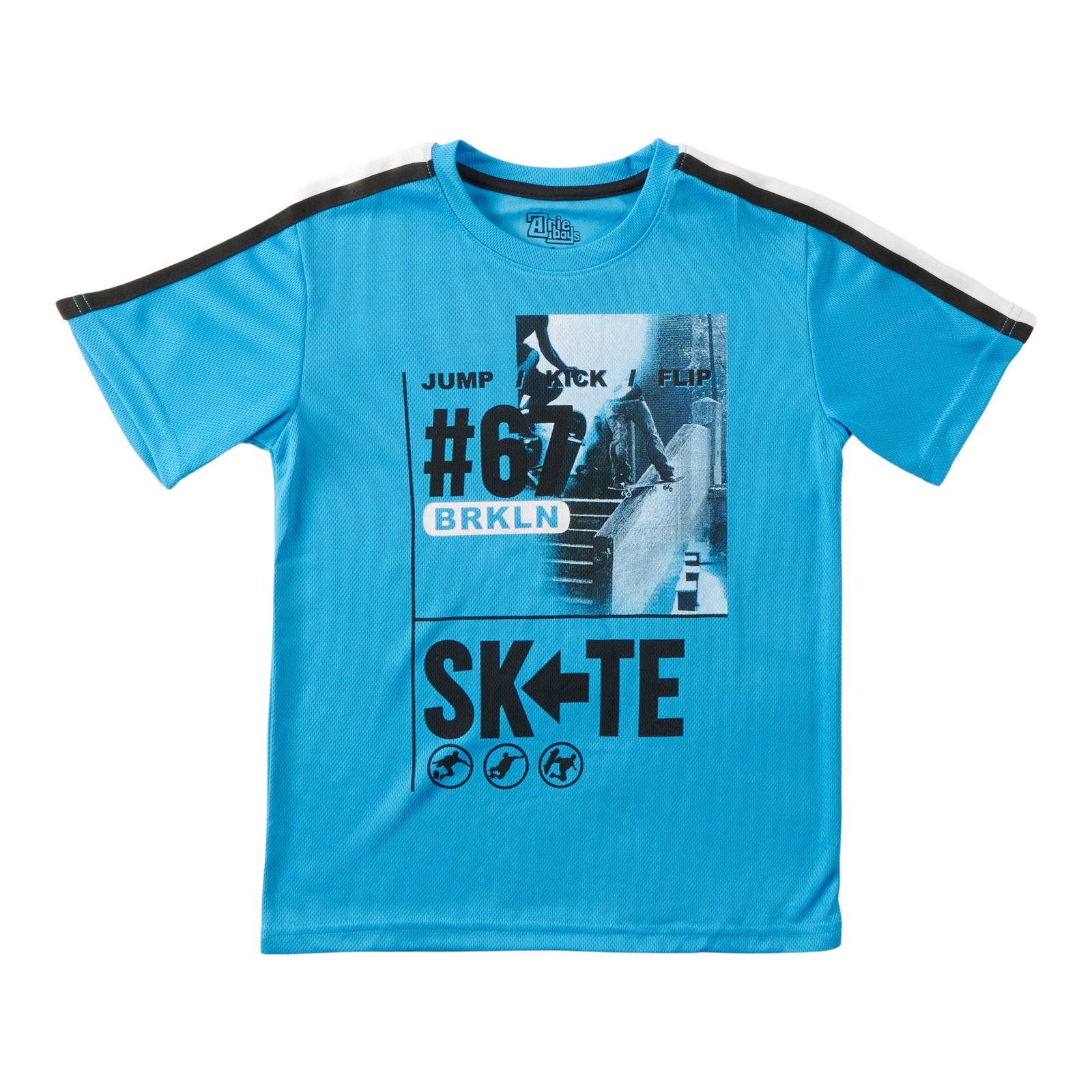 Boys' Printed Mesh Short Sleeve T-Shirt