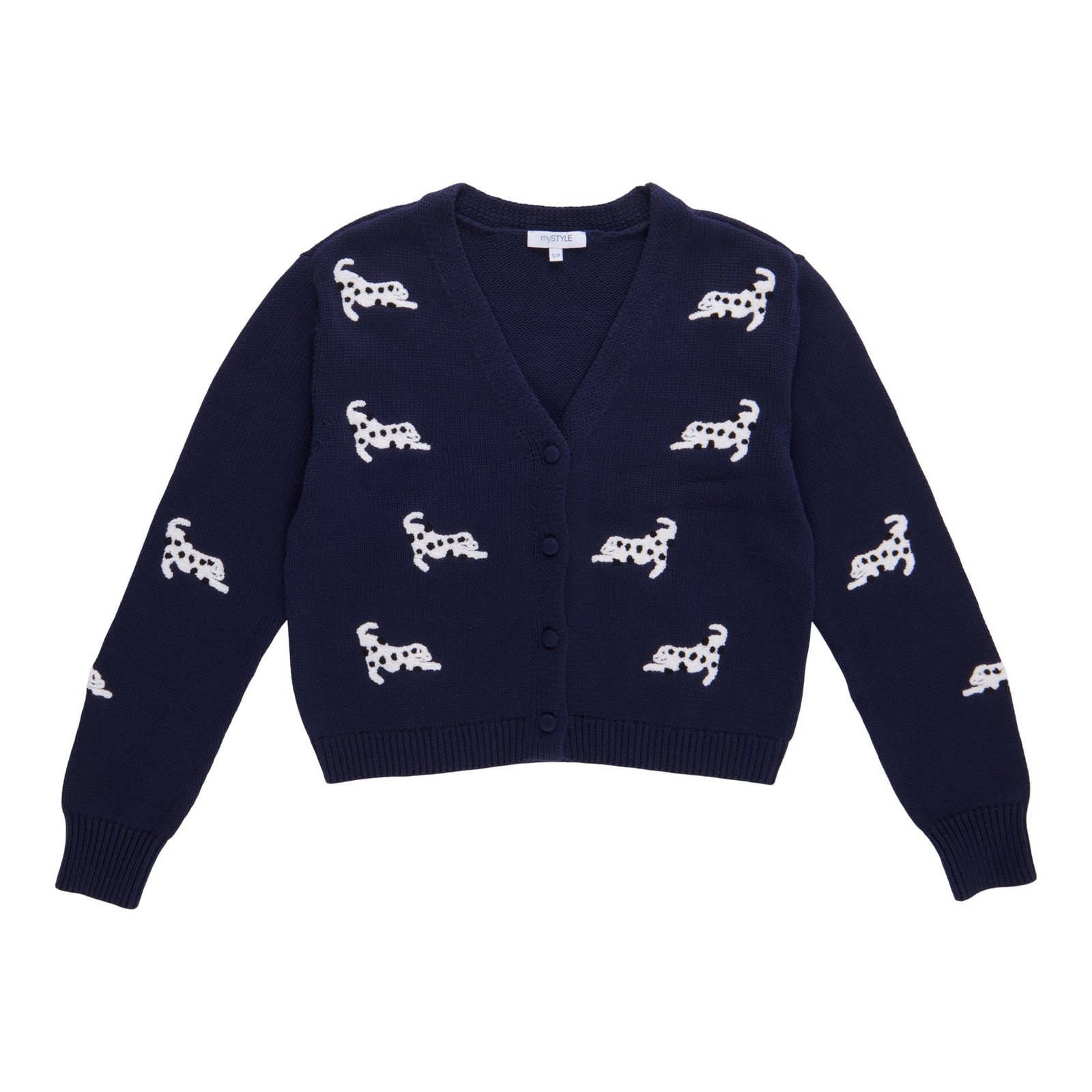 mySTYLE Women's Dalmatian Cardigan