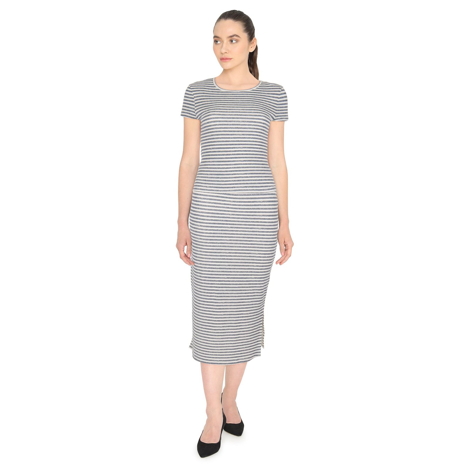 mySTYLE Women's Striped Skirt Set, 2-Piece