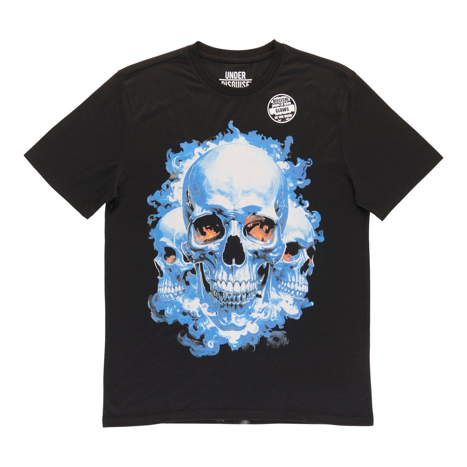 Men's Novelty Glow-In-The-Dark Short Sleeve T-Shirt