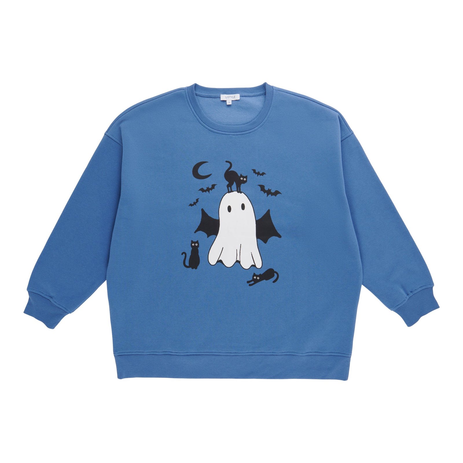 Women's Plus Halloween Fleece Sweater