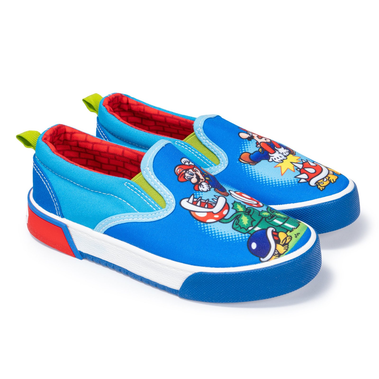 Boys' Licensed Super Mario Slip-Ons