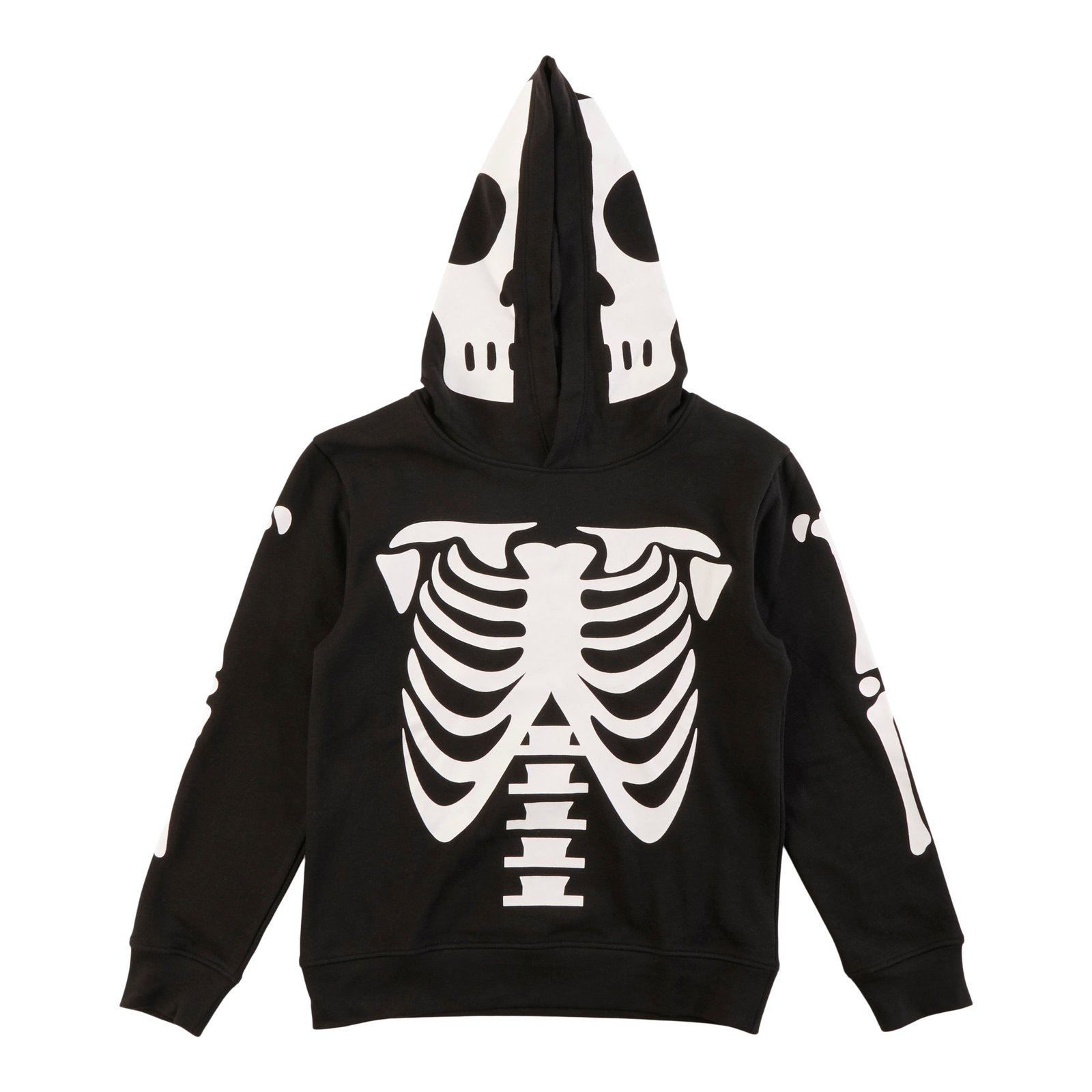 Boys' Novelty Printed Skeleton Hoodie