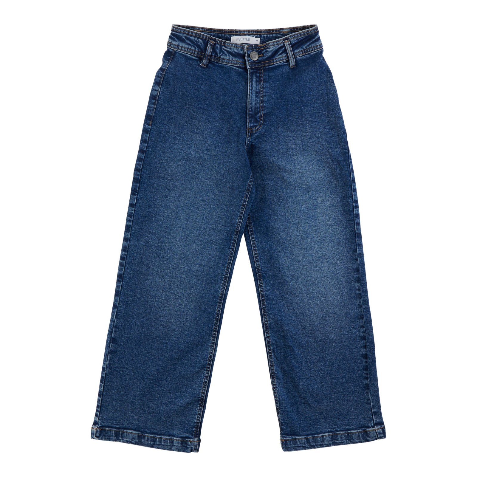 mySTYLE Women's Sunset Boho Fashion Crop Denim Pants