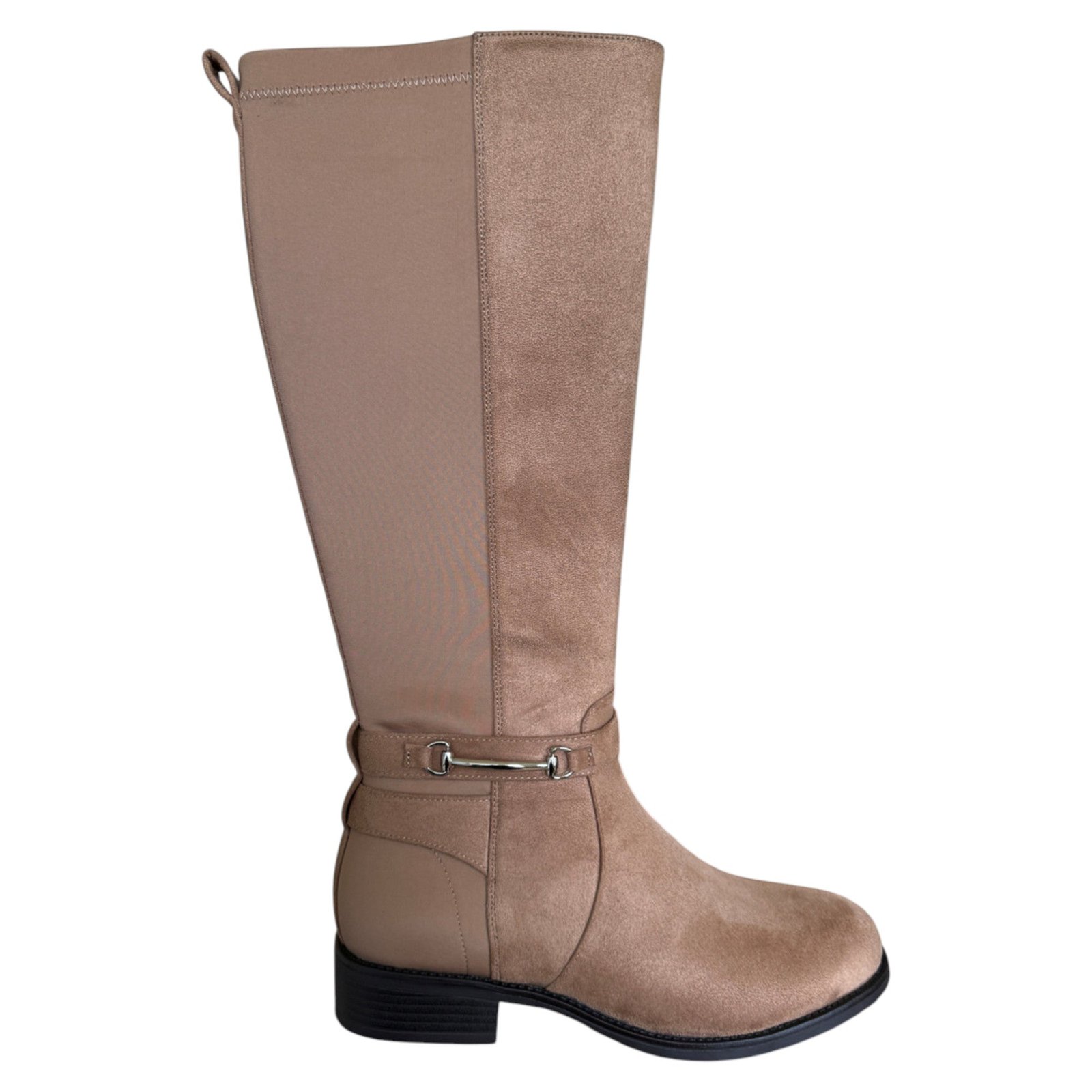 lily morgan Women's Tall Stretch Buckle Boots