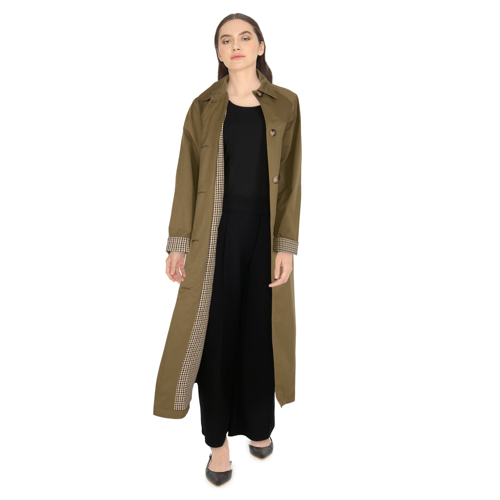 lily morgan Women's Rome Trench Coat