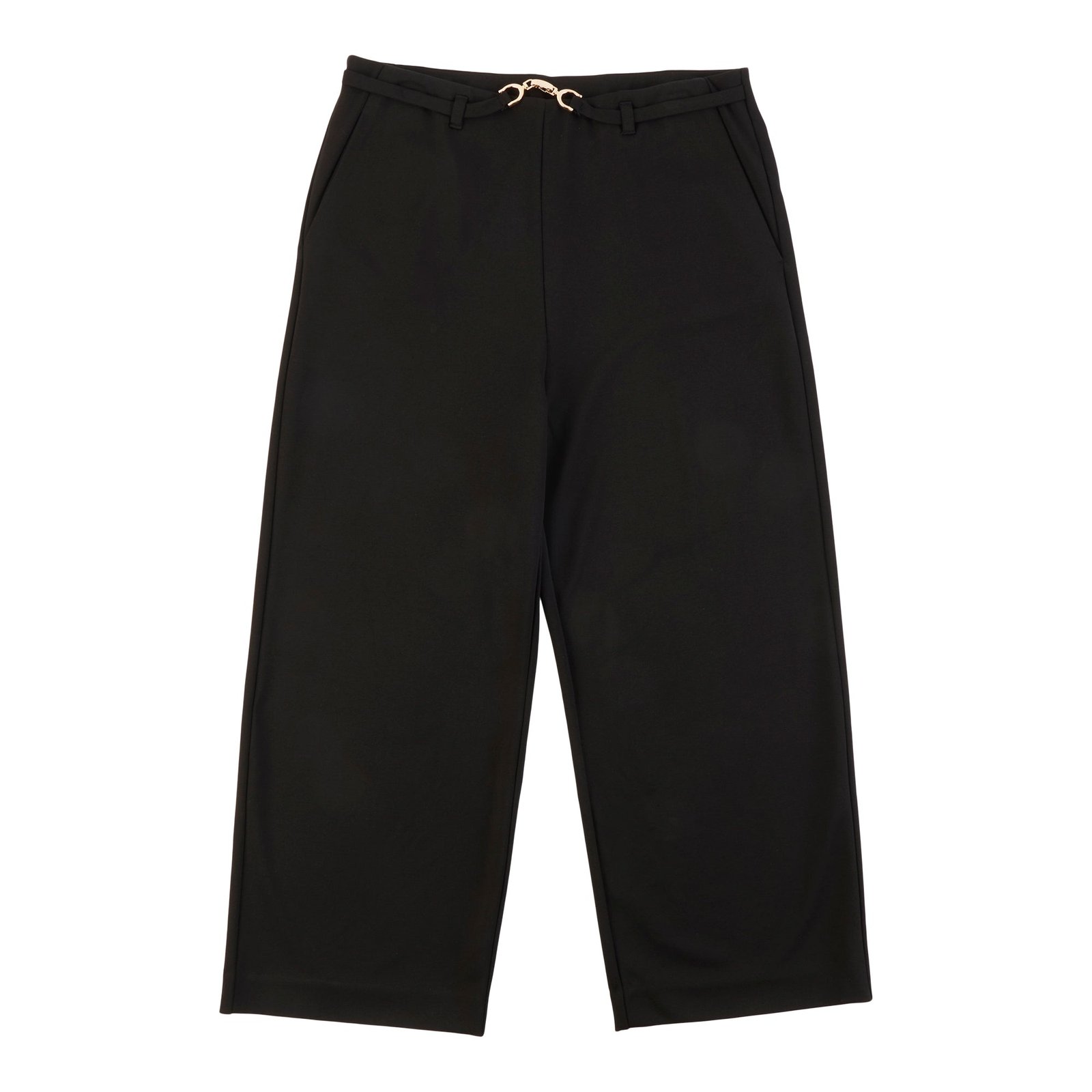 lily morgan Women's Wide-Leg Buckle Pants