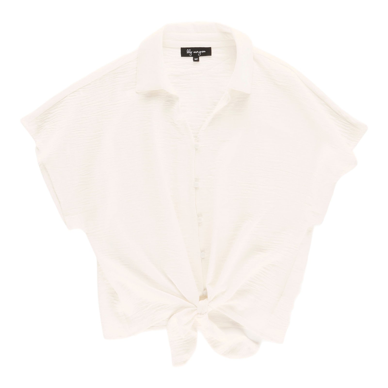 lily morgan Women's Embossed Airflow Blouse