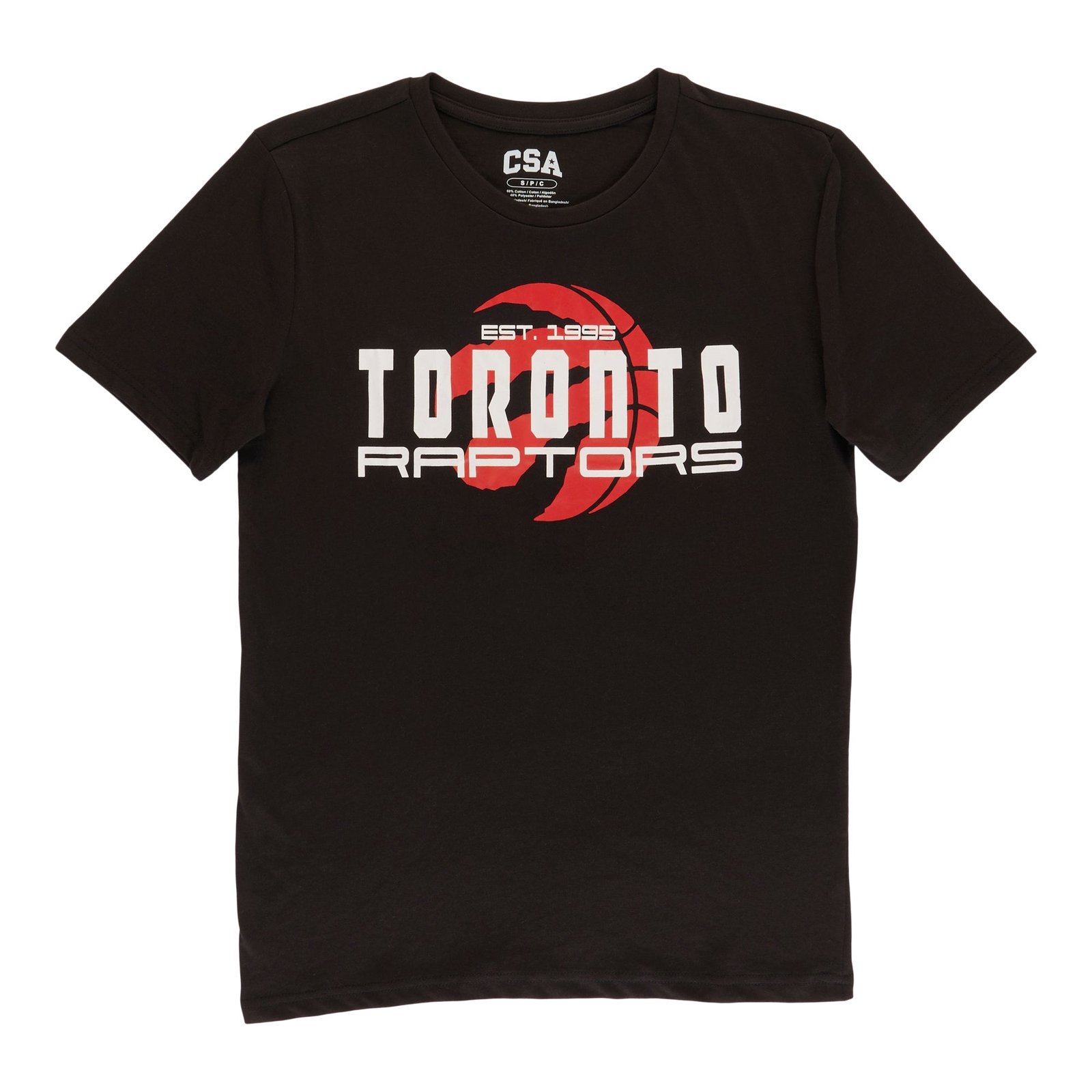 NBA Men's Licensed Toronto Raptors Short Sleeve T-Shirt