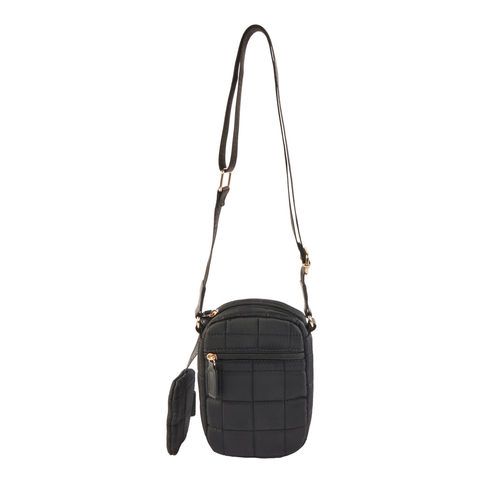 Quilted Crossbody Bag, 2-Piece