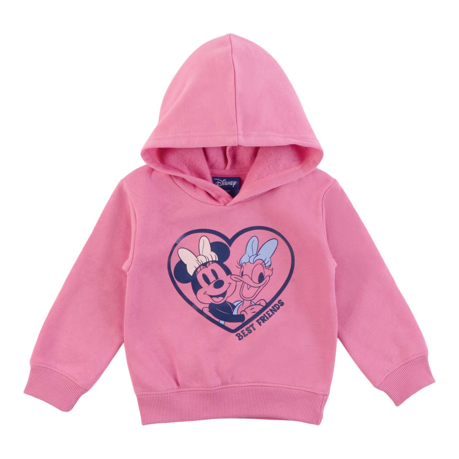 Toddler Girls' Licensed Minnie and Daisy Printed Long Sleeve Hoodie