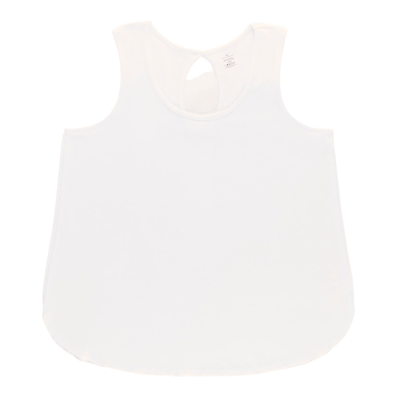 Women's Plus Back Open Tank Top