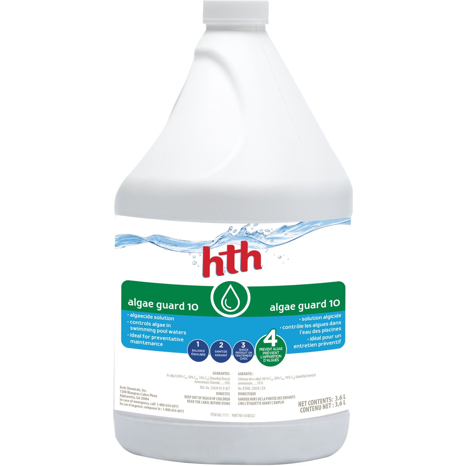 hth Algae Guard 10 - 3.6L