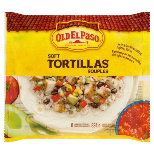 Old El Paso Tortillas Large Soft 8pk. - 334g