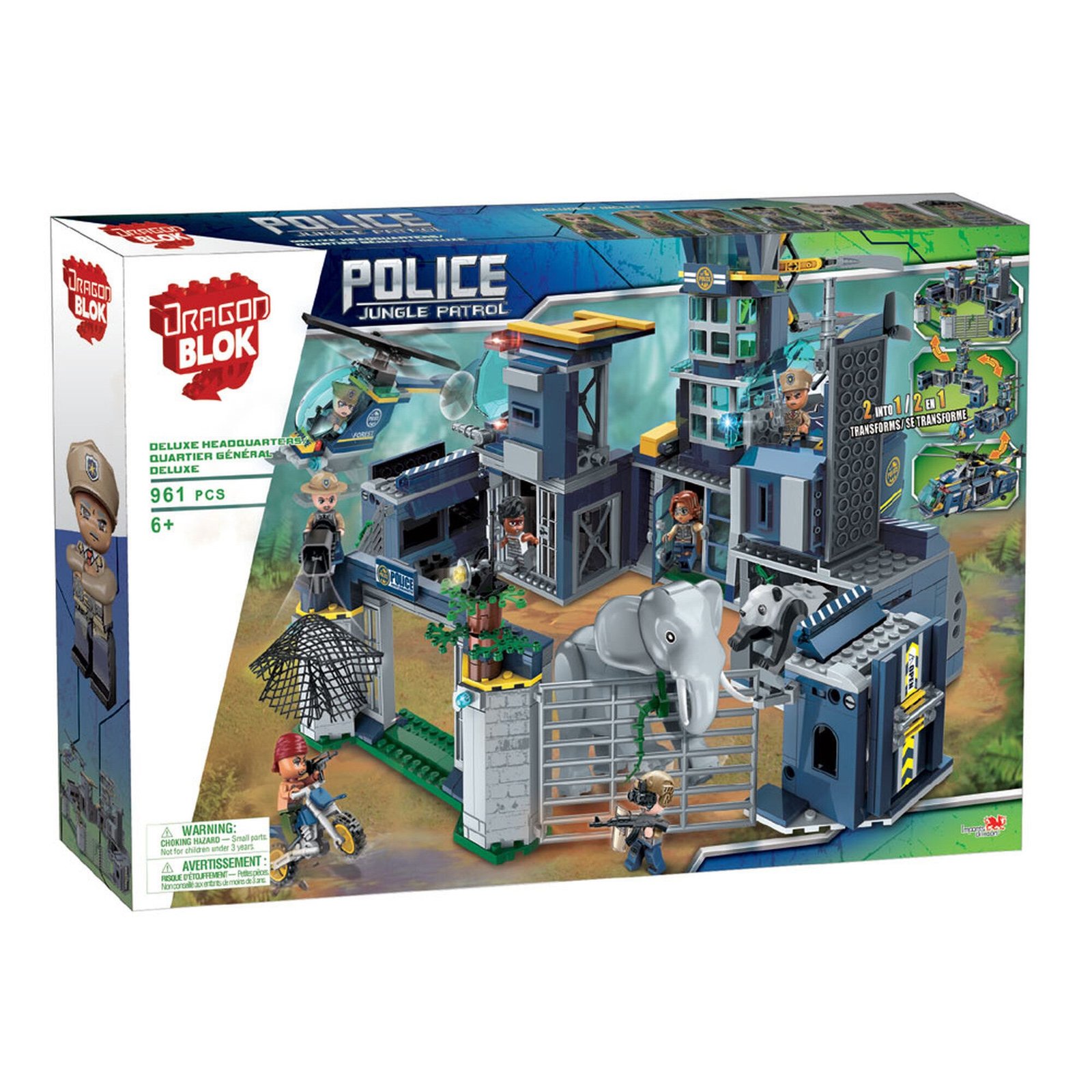 Dragon Block Police Jungle