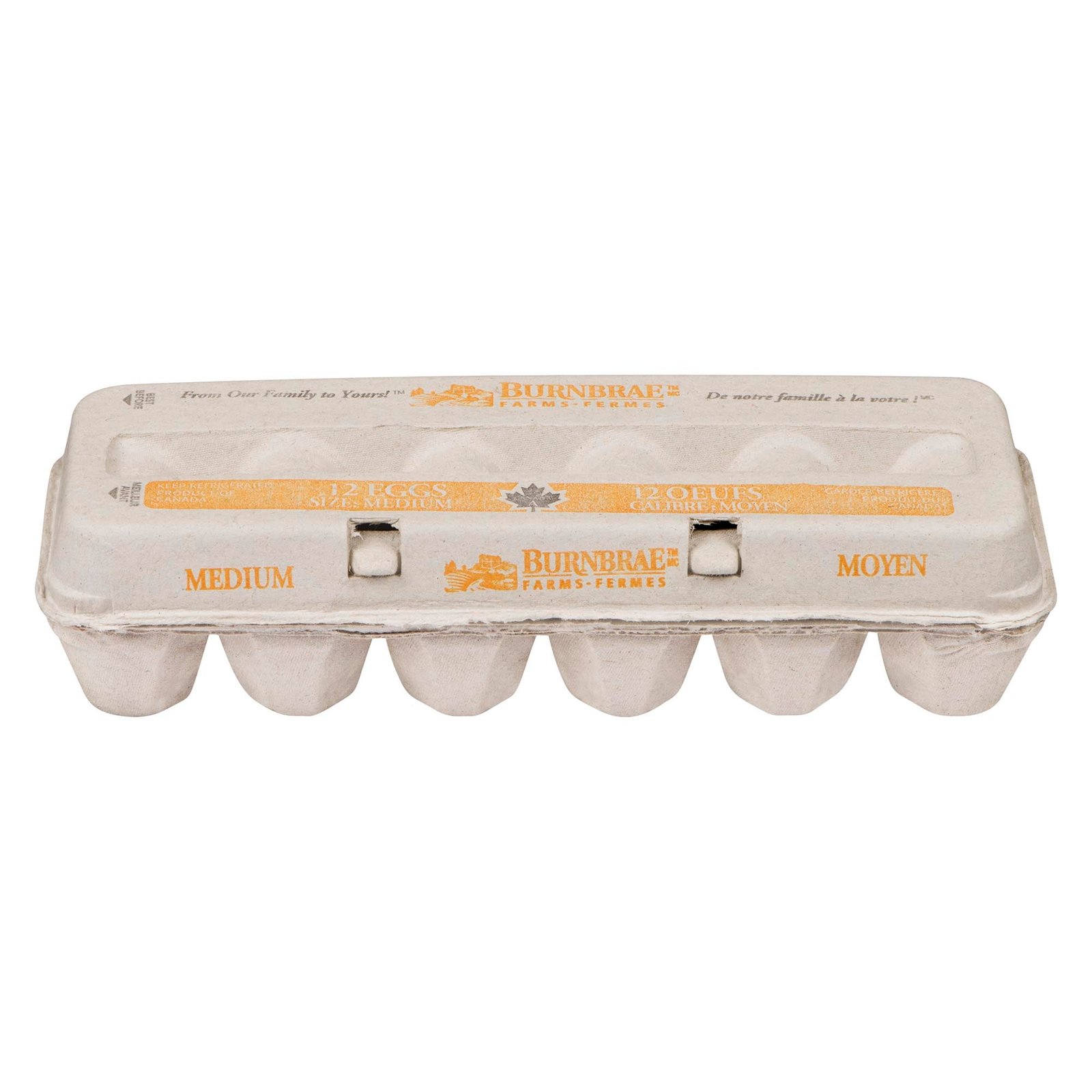 Burnbrae Farms Medium Eggs, 12-Pack
