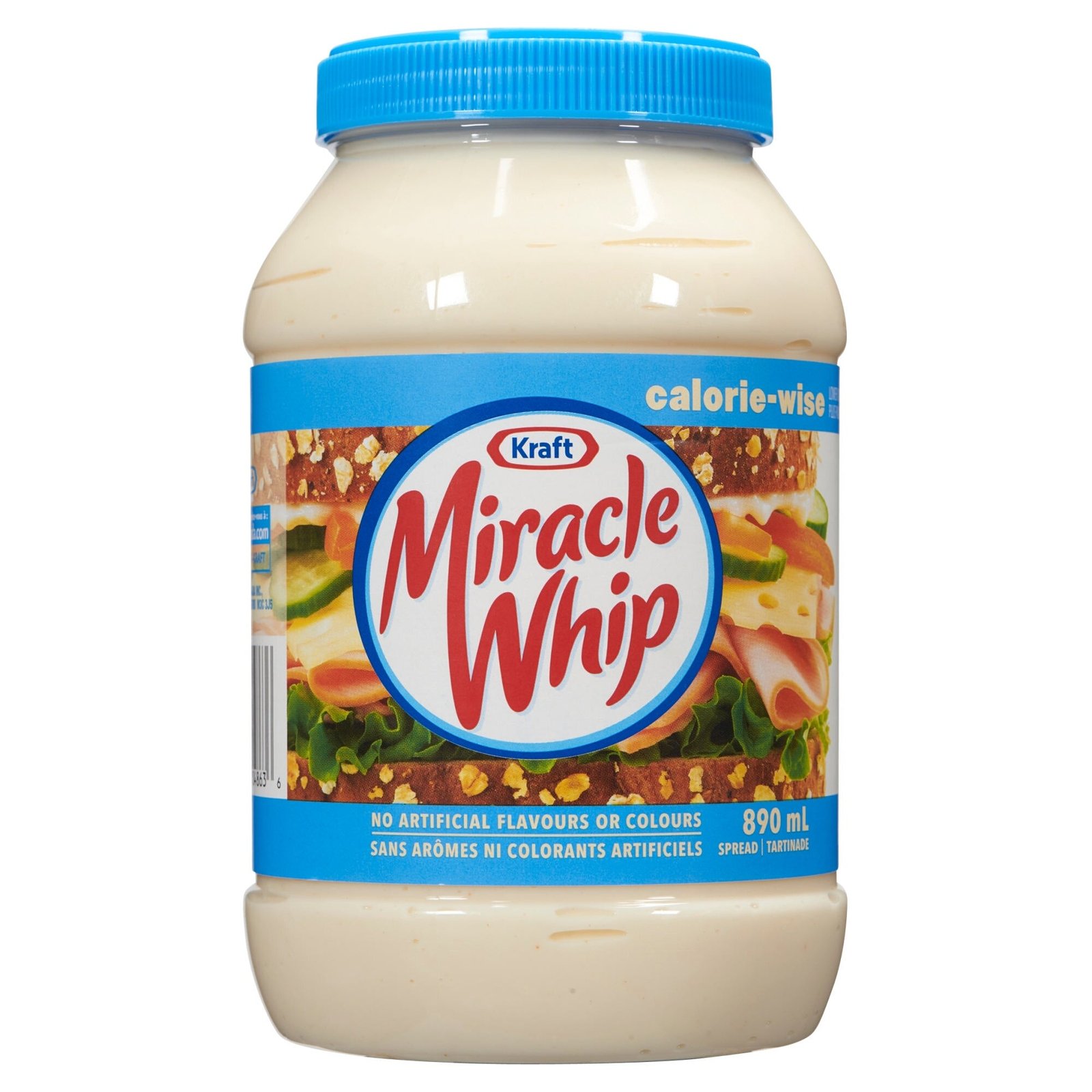 Miracle Whip Calorie-Wise Spread, 890 ml